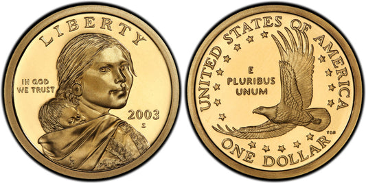 USA 1 DOLAR 2003 S  SACAGAWEA
