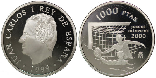ESPAÑA 1000 PESETAS 1999  J.J.O.O. DE SIDNEY