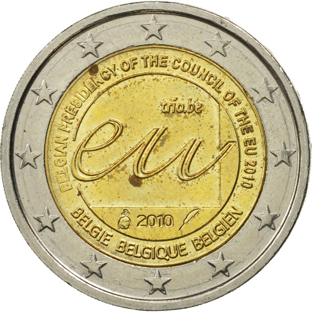 Bélgica, 

2 euros, 

UE