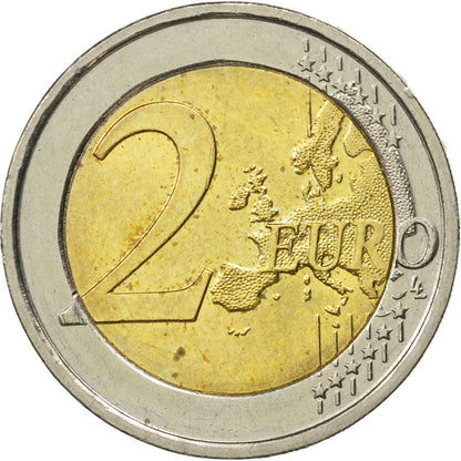 Bélgica, 

2 euros, 

UE