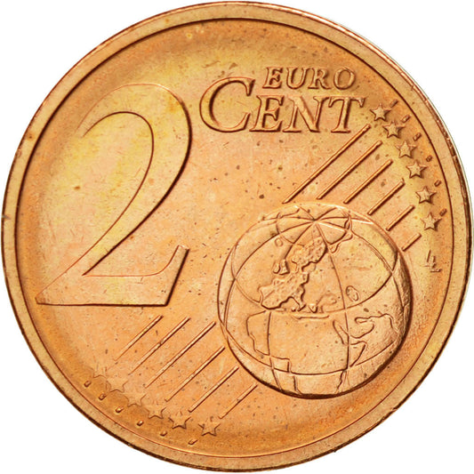 Munze,
 
 Lituania,
 
 2 céntimos de euro