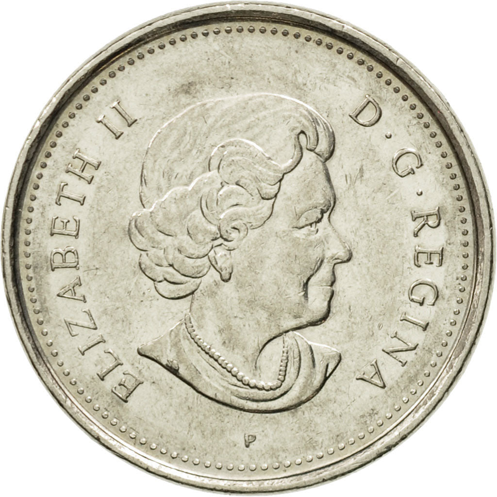 Munze,
 
 Canadá,
 
 Isabel II