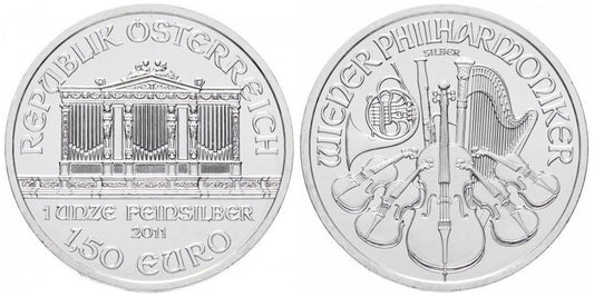 AUSTRIA 1,5 EUROS 2011 FILARMONICA