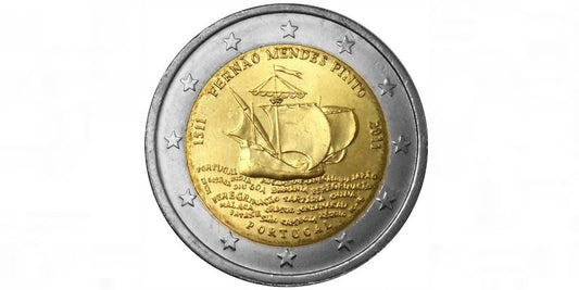 2 EUROS PORTUGAL 2011 FERNAO MENDES PINTO