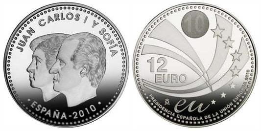ESPAÑA 12 EUROS 2010 PRESIDENCIA DE LA U.E.