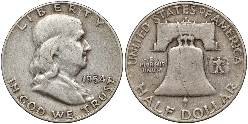 USA 1/2 DOLAR 1954 D