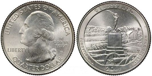 USA 1/4 DOLAR 2011 D  PENNSYLVANIA