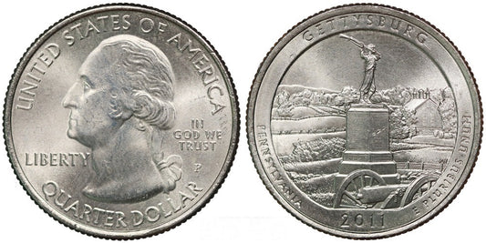 USA 1/4 DOLAR 2011 P  PENNSYLVANIA