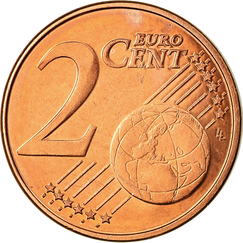 Bélgica, 

2 céntimos de euro, 

2005