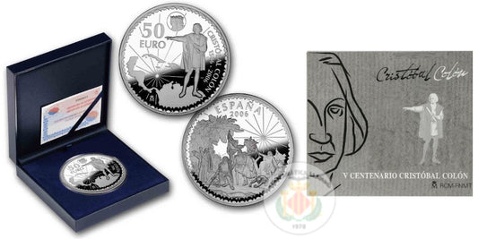 ESPAÑA 50 EUROS 2006 (CINCUENTIN)  V CENTENARIO CRISTOBAL COLON