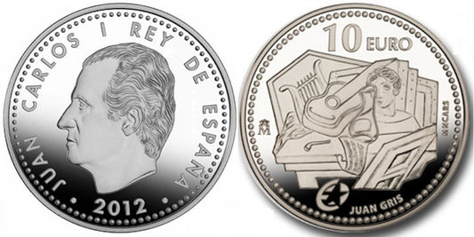 ESPAÑA 10 EUROS 2012  JUAN GRIS