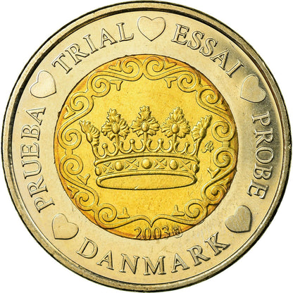 Dinamarca,

2 euros,

2003