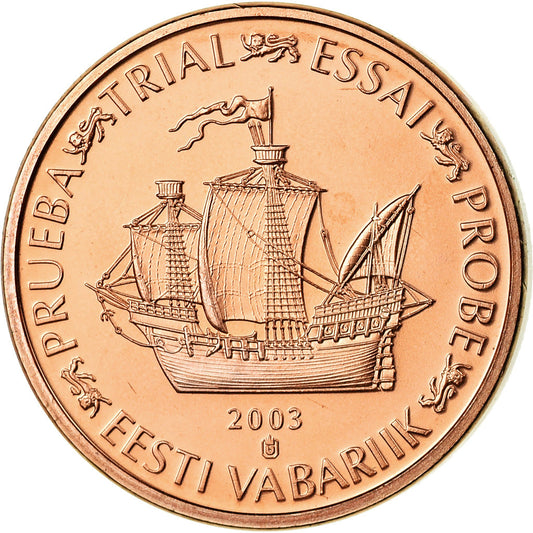 Eastland, 

2 céntimos de euro, 

2003