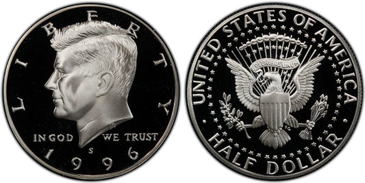 USA 1/2 DOLAR 1996 S  JOHN F.KENNEDY (PLATA)