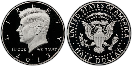 USA 1/2 DOLAR 2013 S  JOHN F. KENNEDY (PLATA)