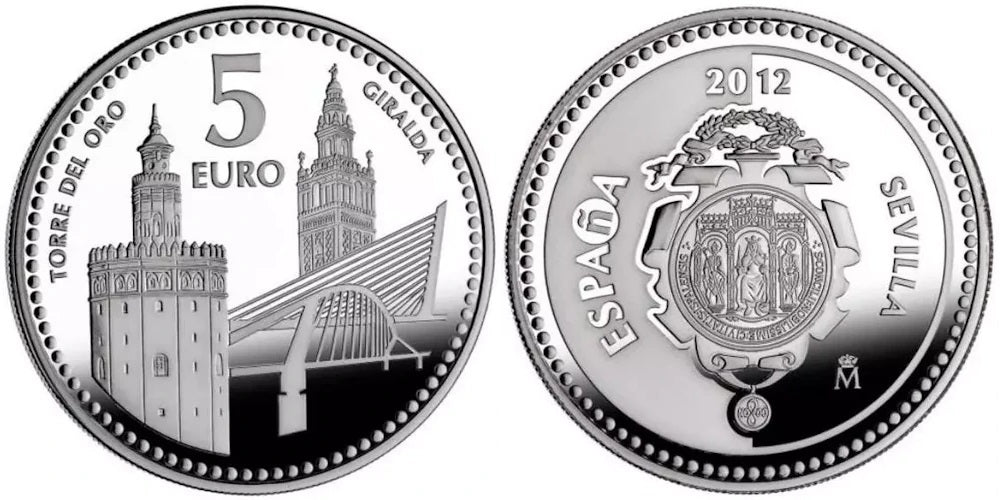 ESPAÑA 5 EUROS 2010 CIUDADES DE ESPAÑA – SEVILLA