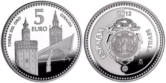 ESPAÑA 5 EUROS 2010 CIUDADES DE ESPAÑA – SEVILLA