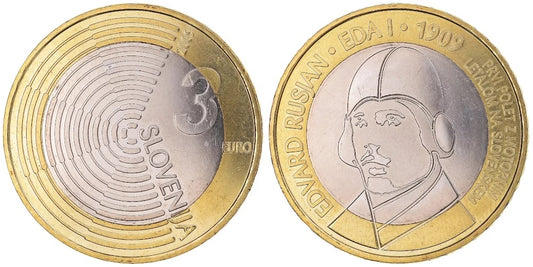 3 EUROS ESLOVENIA 2009