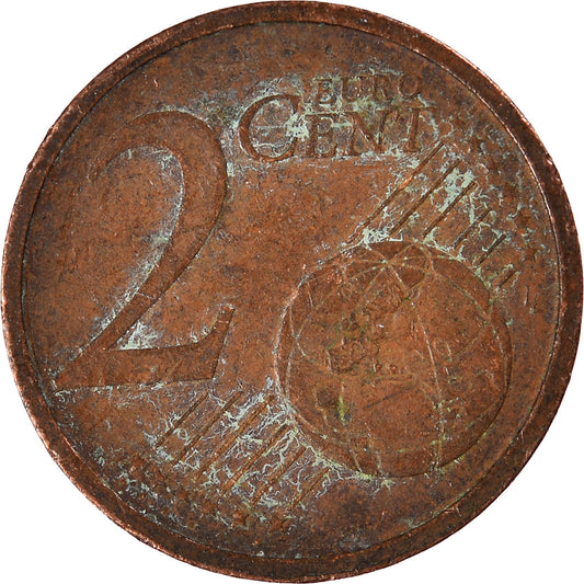 Munze,
 
 REPÚBLICA DE IRLANDA,
 
 2 céntimos de euro