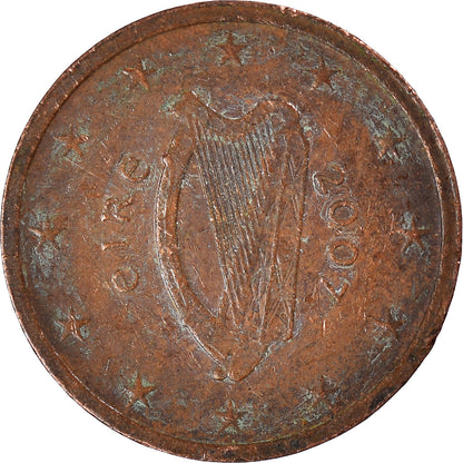 Munze,
 
 REPÚBLICA DE IRLANDA,
 
 2 céntimos de euro