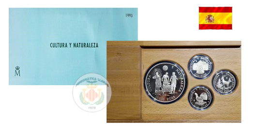 ESPAÑA ESTUCHE COMPLETO CULTURA Y NATURALEZA 1995
