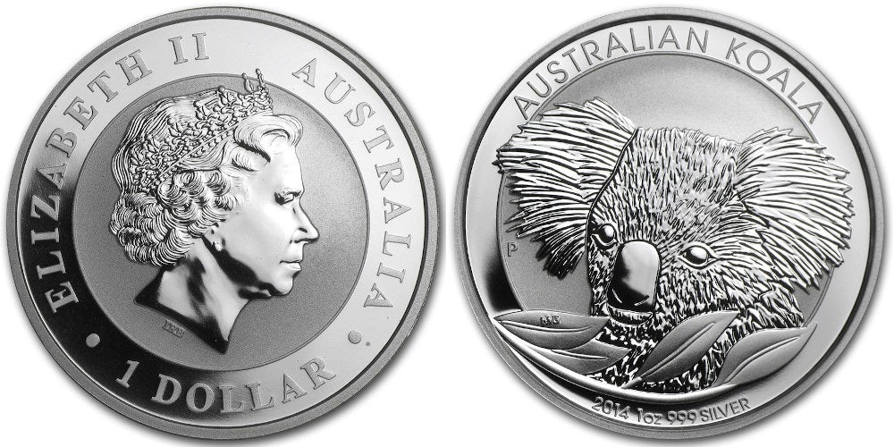 AUSTRALIA 1 DOLAR 2014 KOALA