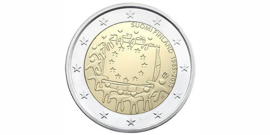 2 EUROS FINLANDIA 2015 XXX ANIVERSARIO DE LA BANDERA
