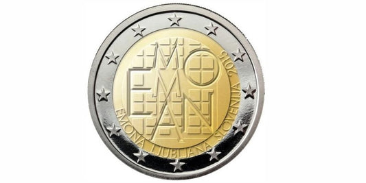 2 EUROS ESLOVENIA 2015 ASENTAMIENTO ROMANO DE EMONA