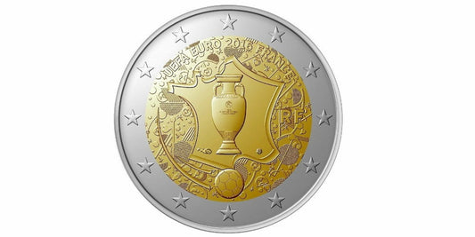 2 EUROS FRANCIA 2016 EUROCOPA DE FUTBOL FRANCIA’16