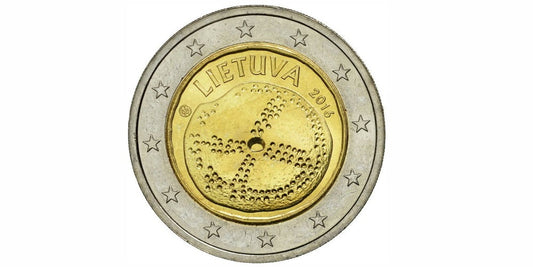 2 EUROS LITUANIA 2016 CULTURA BALTICA