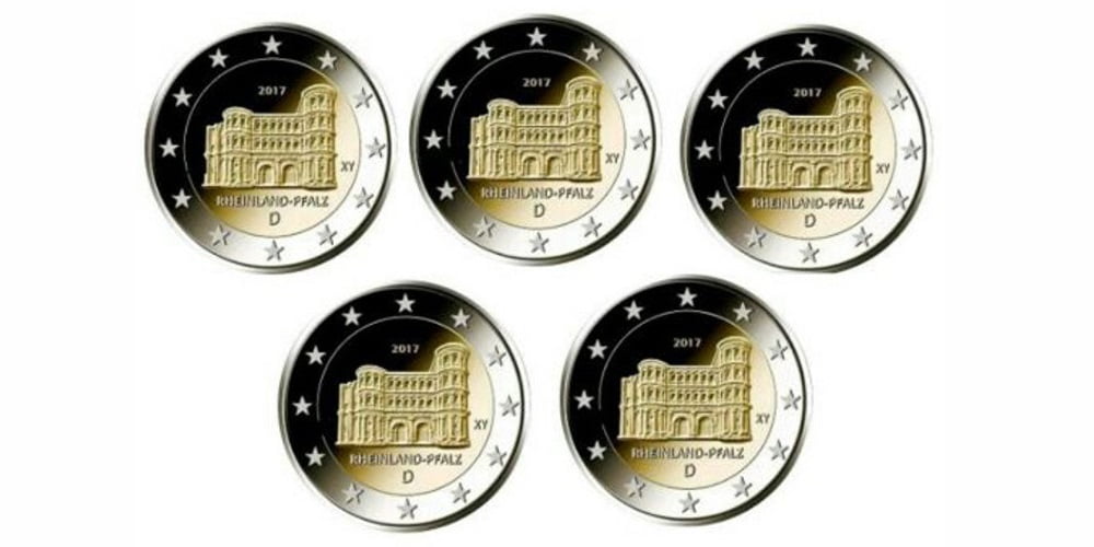 2 EUROS ALEMANIA 2017 PORTA NIGRA (5)