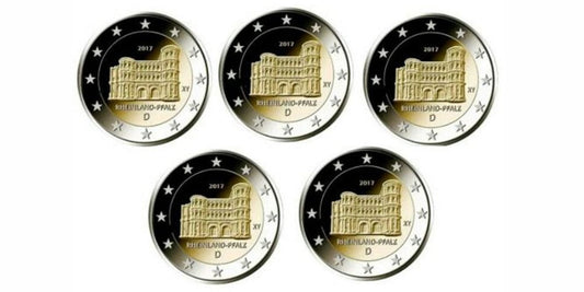 2 EUROS ALEMANIA 2017 PORTA NIGRA (5)