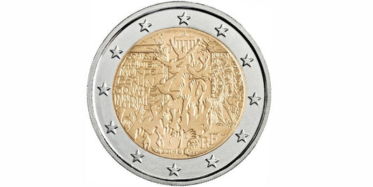 2 EUROS FRANCIA 2019 CAIDA DEL MURO DE BERLIN