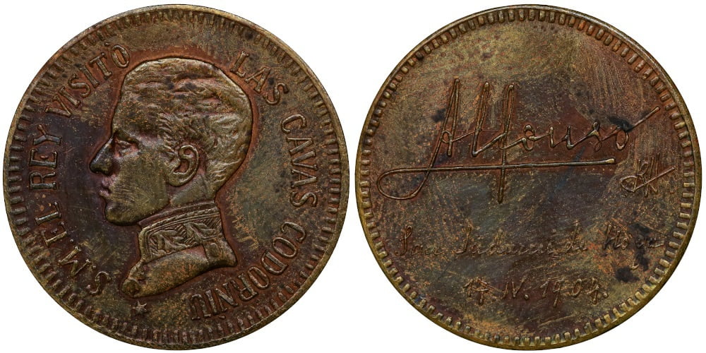 CAVAS CODORNIU ALFONSO XIII 1904