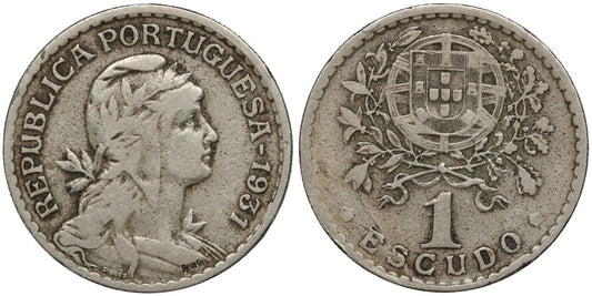 PORTUGAL 1 ESCUDO 1931