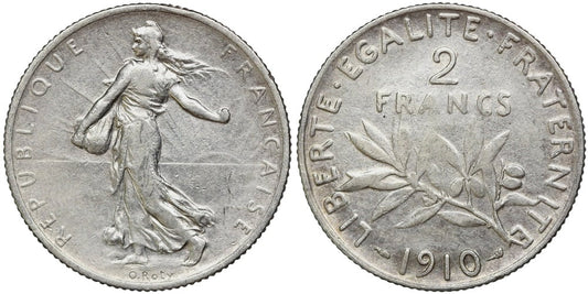 FRANCIA 2 FRANCOS 1910