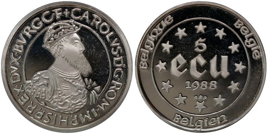 BELGICA 5 ECUS 1988
