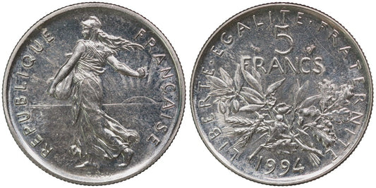 FRANCIA 5 FRANCOS 1994