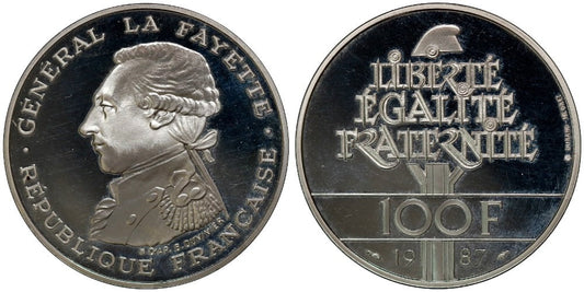 FRANCIA 100 FRANCOS 1987