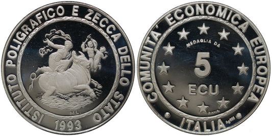 ITALIA 5 ECUS 1993