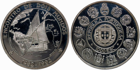 PORTUGAL 1000 ESCUDOS 1992
