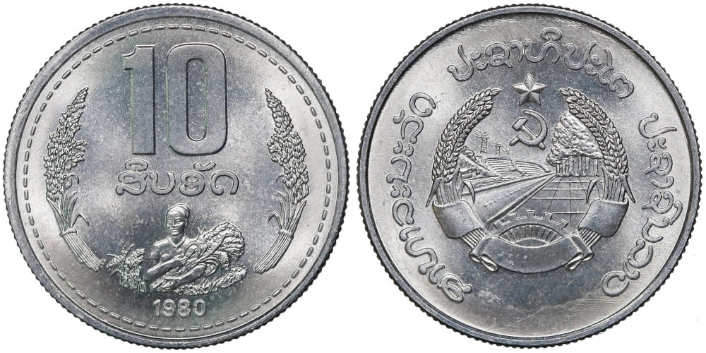LAOS 10 ATT 1980