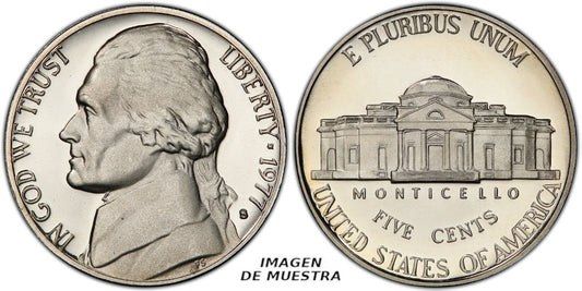 USA 5 CENTAVOS 1977 S