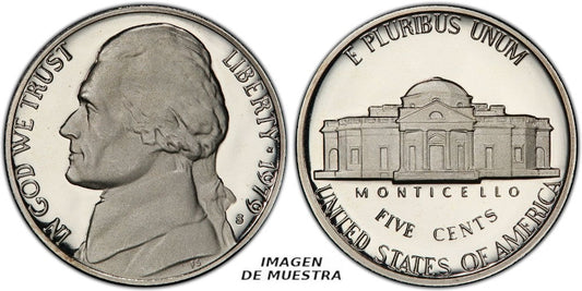 USA 5 CENTAVOS 1979 S TIPO II