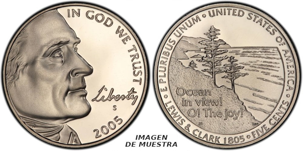 USA 5 CENTAVOS 2005 S OCEAN
