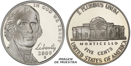 USA 5 CENTAVOS 2009 S