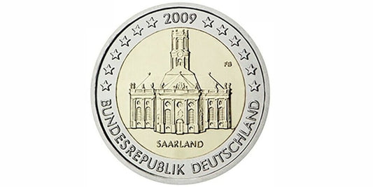 2 EUROS ALEMANIA 2009 CASTILLO DE SAARLAND