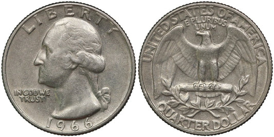 USA 1/4 DOLAR 1966