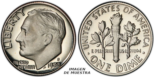 USA DIME 1980 S