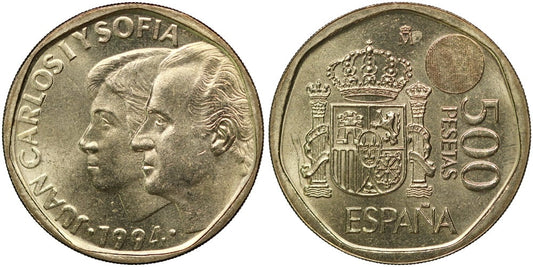 JUAN CARLOS I  500 PESETAS 1994